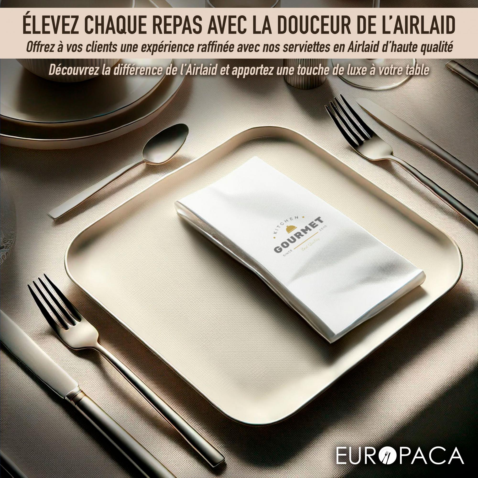 Serviette jetable personnalisable